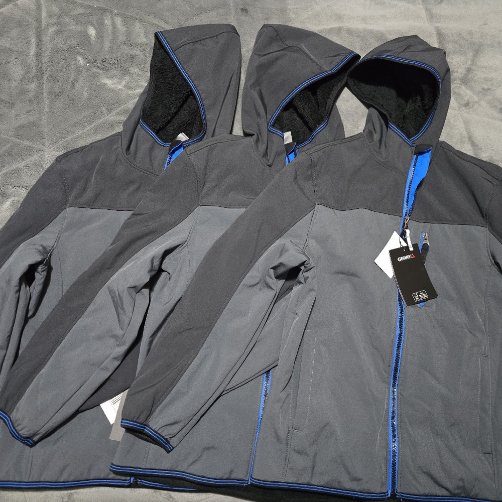 3 Gerry Jackets  Gray and Blue